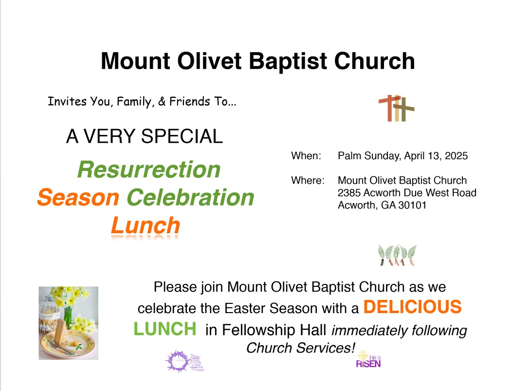 easter flyer