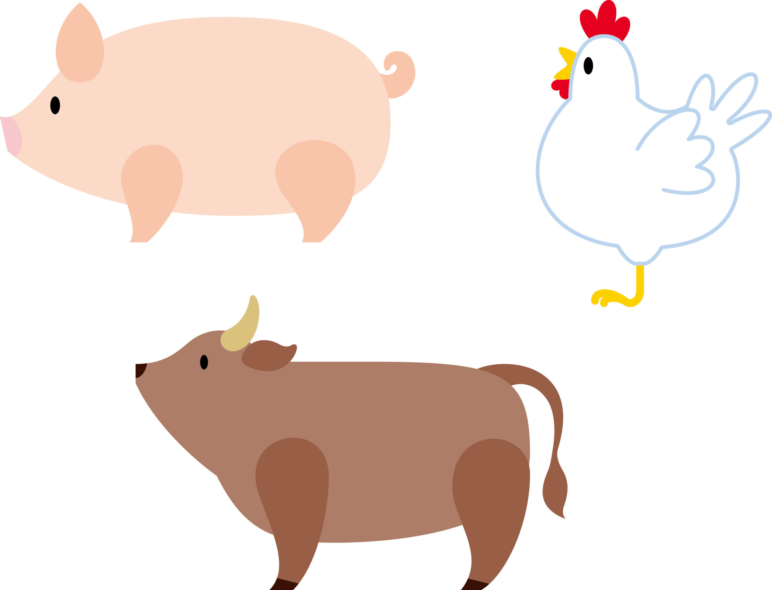 pork-beef-chicken
